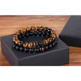 BRACELET MIXTE DUO 8 MM