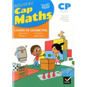 CAP MATHS CP Éd. 2019 - Fichier de l'élève + Cahier de Géométrie-Mesure