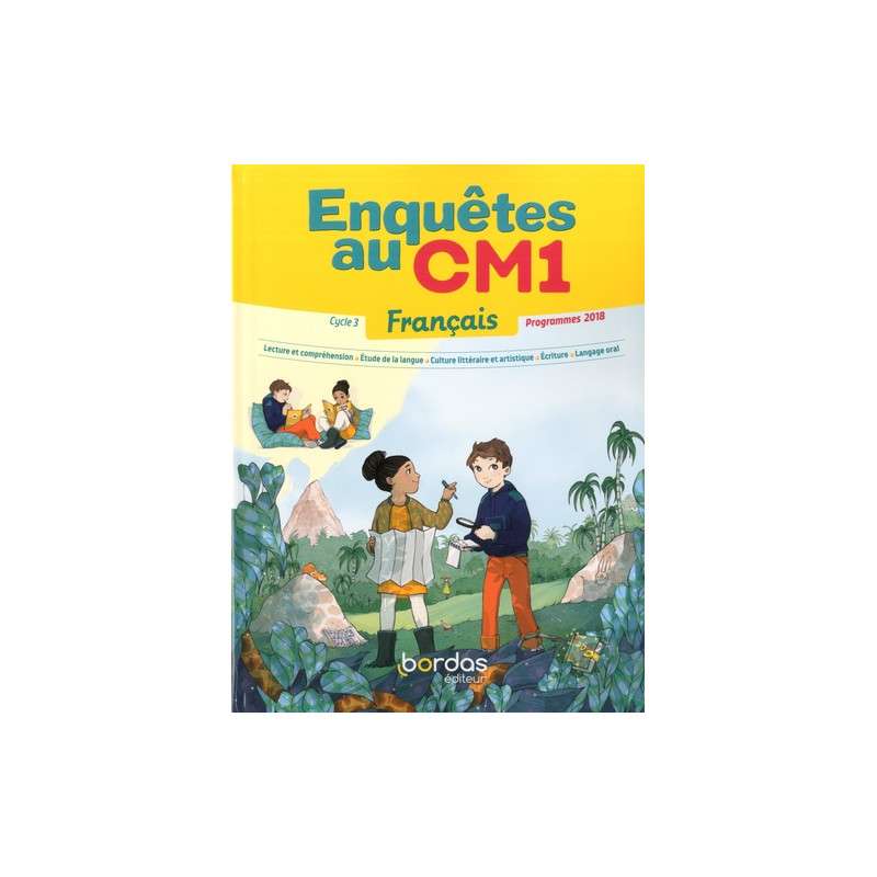 Enquêtes au CM1 - Français