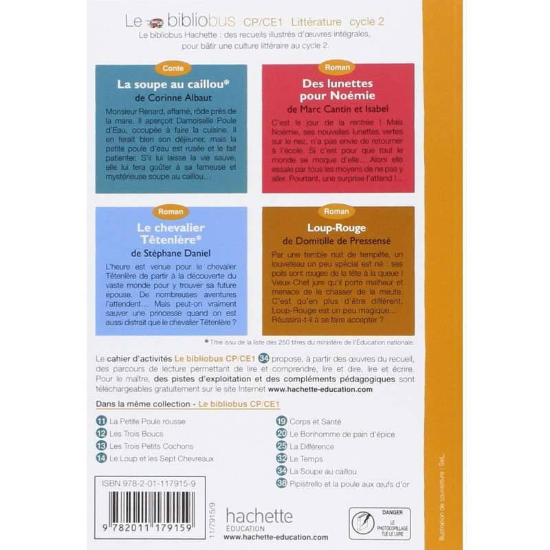 Le Bibliobus N° 34 CP/CE1 - La Soupe au caillou - Livre de l'élève