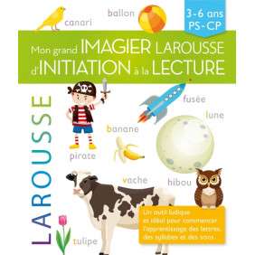 MON GRAND IMAGIER LAROUSSE D'INITIATION A LA LECTURE