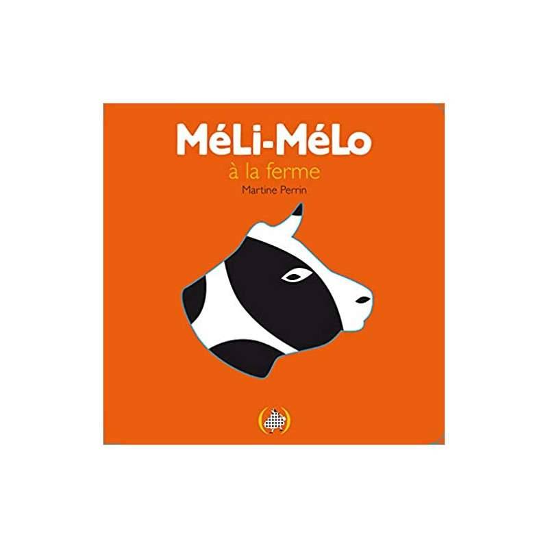 Méli-mélo à la ferme · Imagier documentaire tout-carton à découpes · dès 1 an