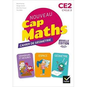 Nouveau Cap Maths CE2 - Cahier de géométrie