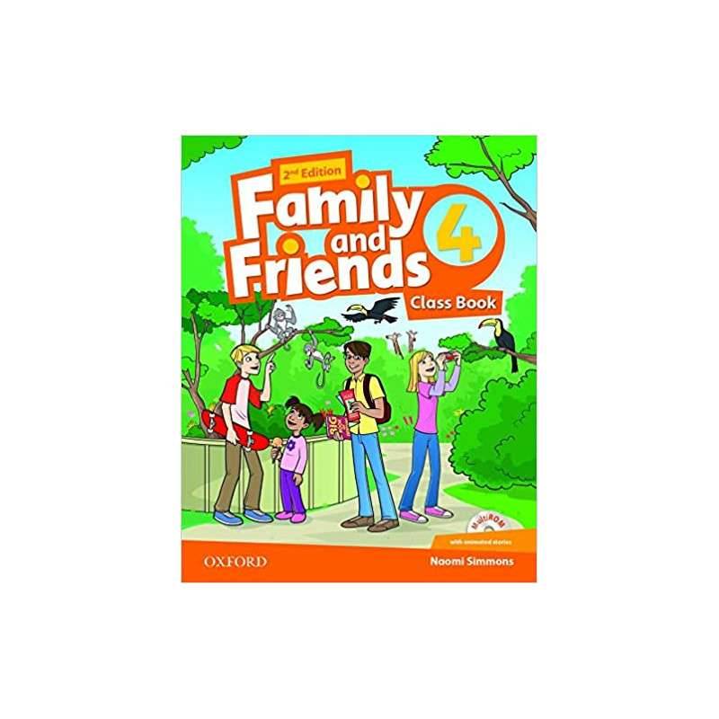 Family and Friends 4 : Class Book (1Cédérom)