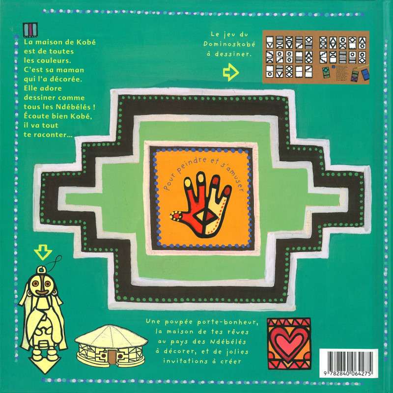 Kobé - Le petit Ndébélé d'Afrique du Sud