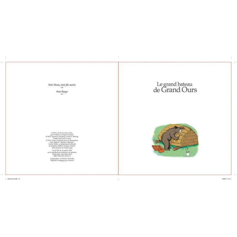 Le Petit Bateau de petit ours