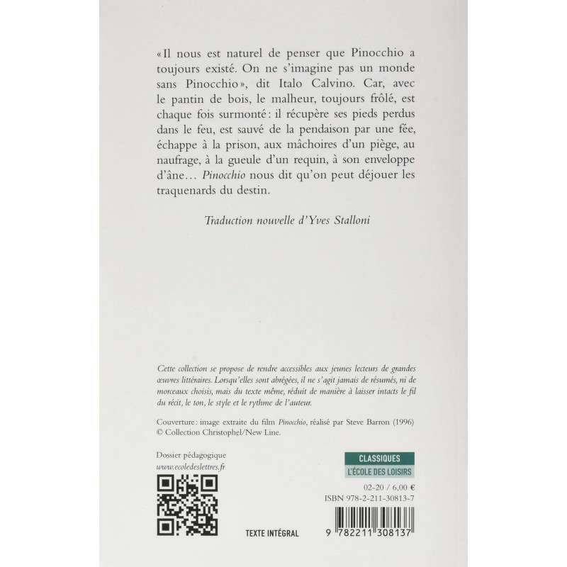 Les aventures de Pinocchio