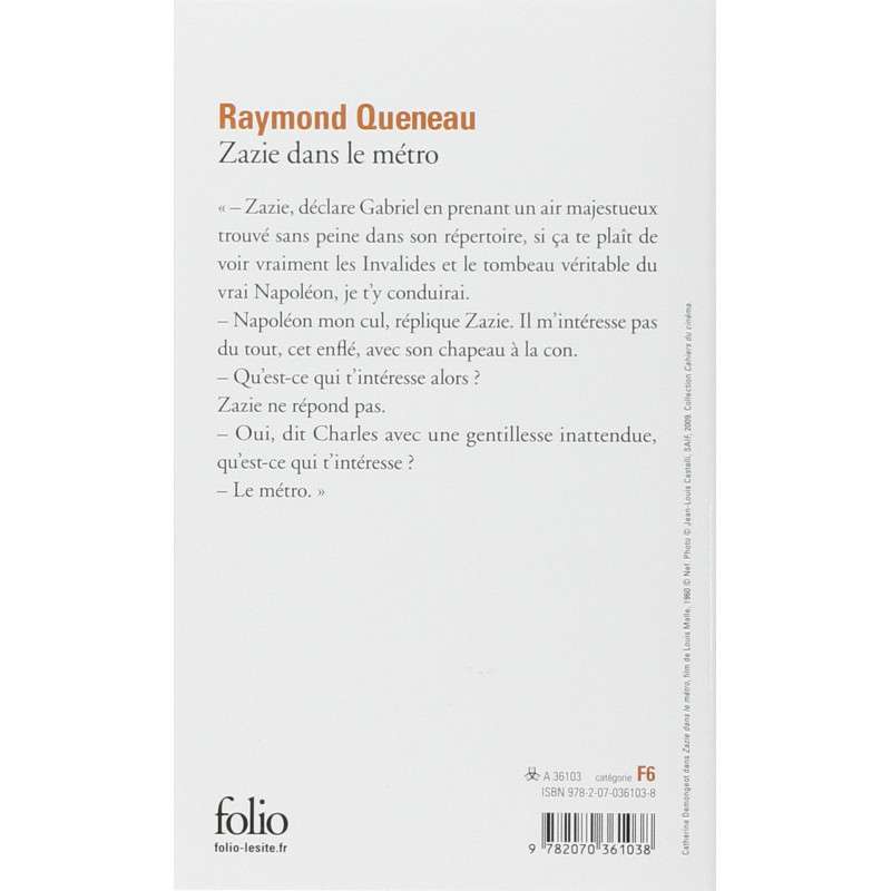 Zazie dans le métro