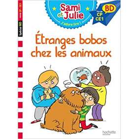 Sami et Julie BD : Etranges bobos chez les animaux