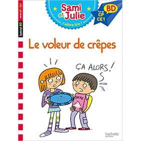 Sami et Julie BD : Le voleur de crêpes