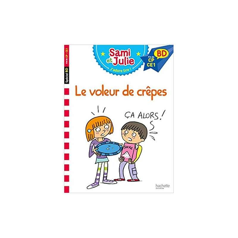 Sami et Julie BD : Le voleur de crêpes