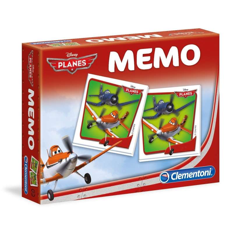 Clementoni - 13425.0 - Jeux de mémo - Planes - 4 - 12 ans