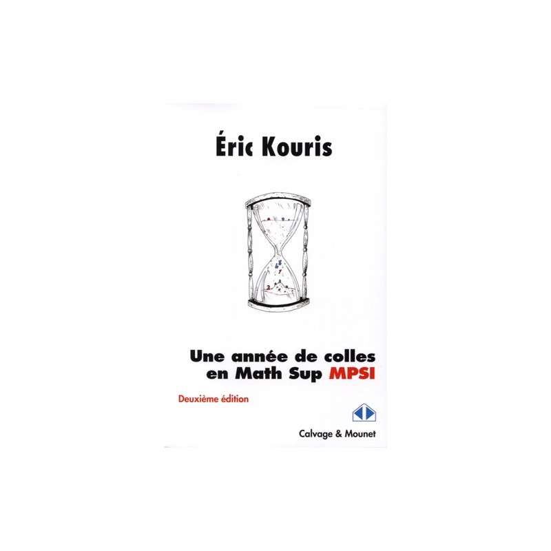 Une année de colles en Math Sup MPSI