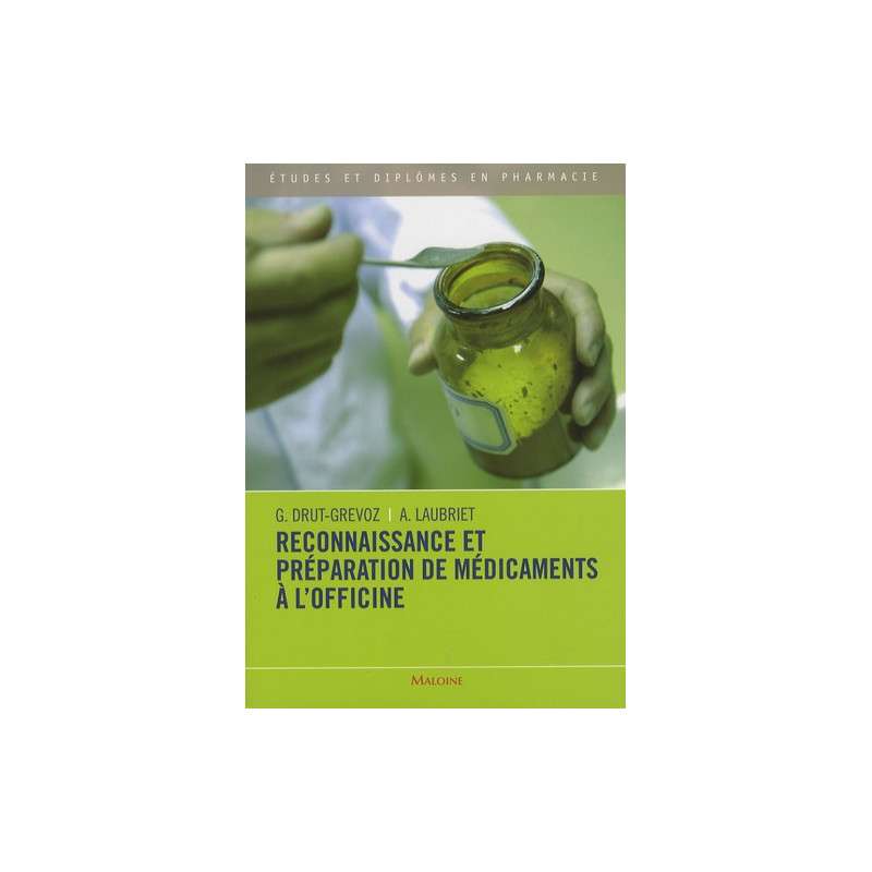 Reconnaissance et préparation de médicaments à l'officine