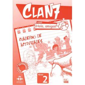 Clan 7 con iHola, amigos! Nivel 2 - Cuaderno de actividades