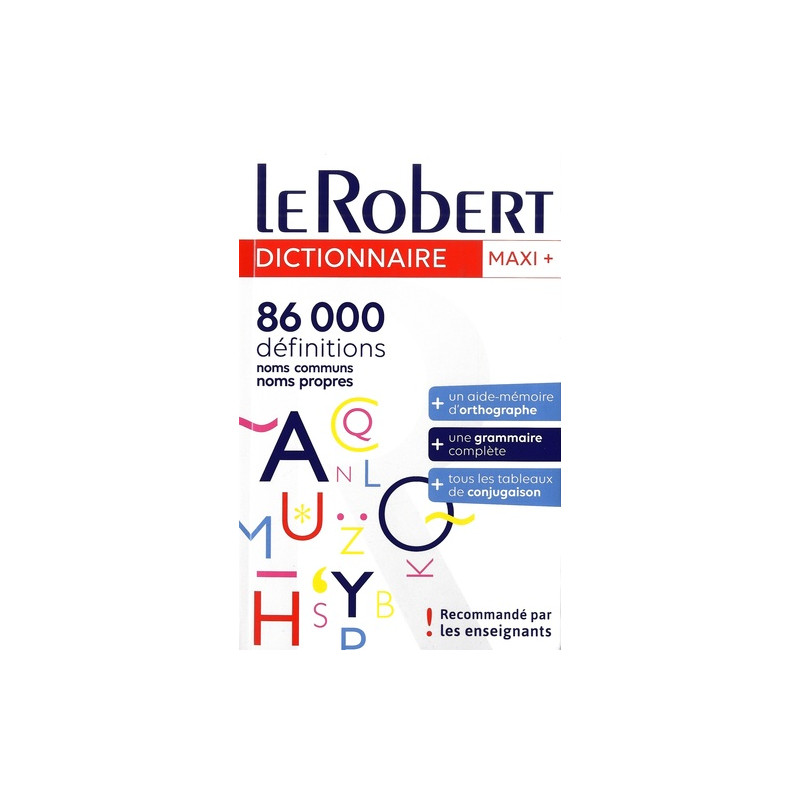 Le Robert Dictionnaire Maxi Plus - Langue Française