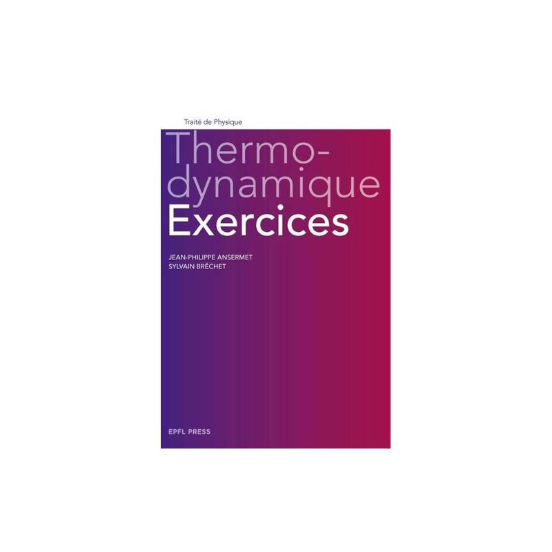 Thermodynamique - Exercices
