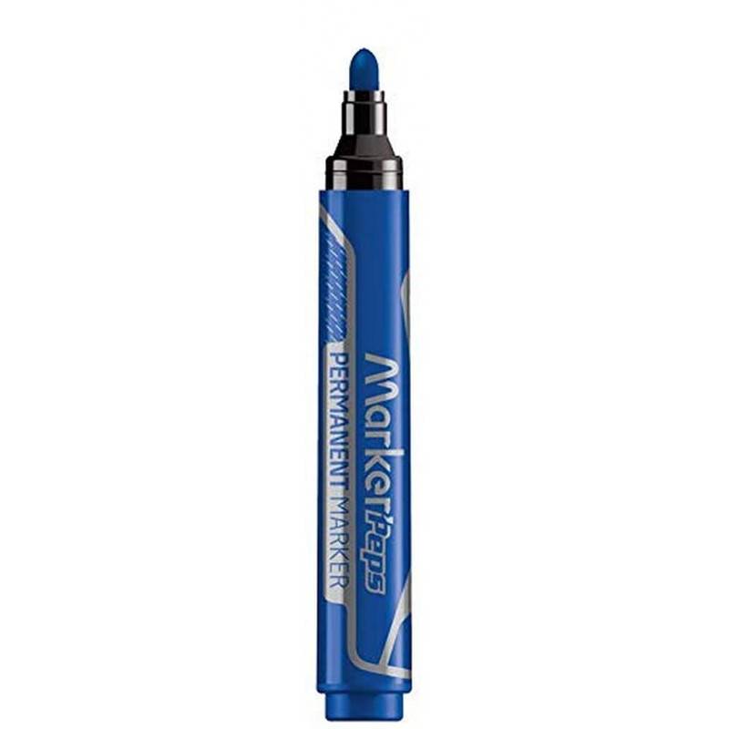 Marqueur PERMANENT JUMBO pointe ronde Couleur bleue