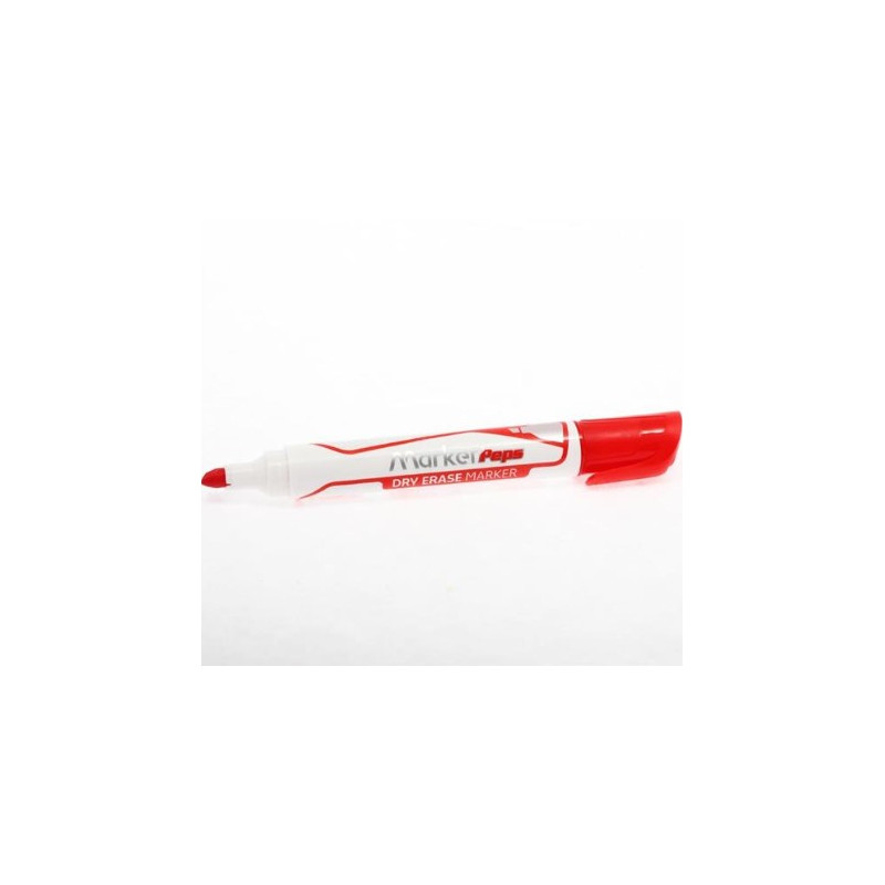 Marqueur effaçable à sec à pointe biseautée Jumbo de Maped - Rouge