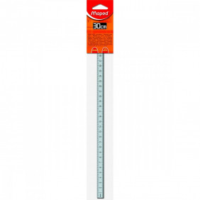 Règle en acier inoxydable - 30 cm - Maped