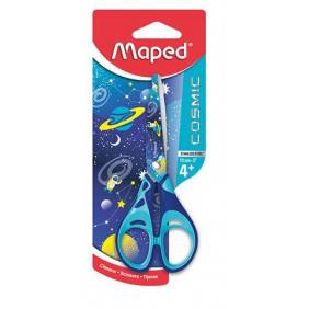 BLISTER 1 CISEAUX BOUTS RONDS 13CM