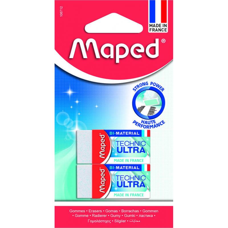 Maped Technic Ultra Classic ou Mini Eraser Qualité Premium sans poussière-NOUVEAU PRODUIT