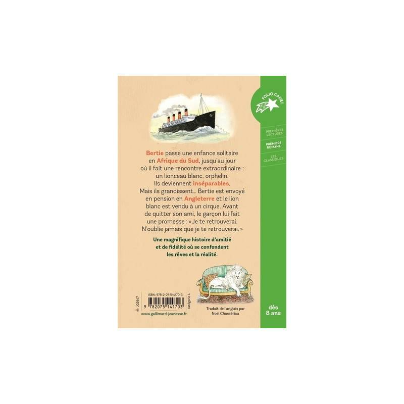 Le lion blanc - Poche