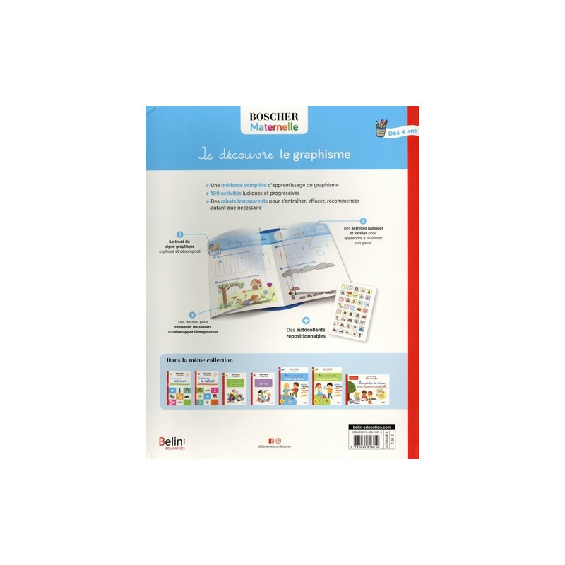 Je découvre le graphisme - Avec autocollants repositionnables