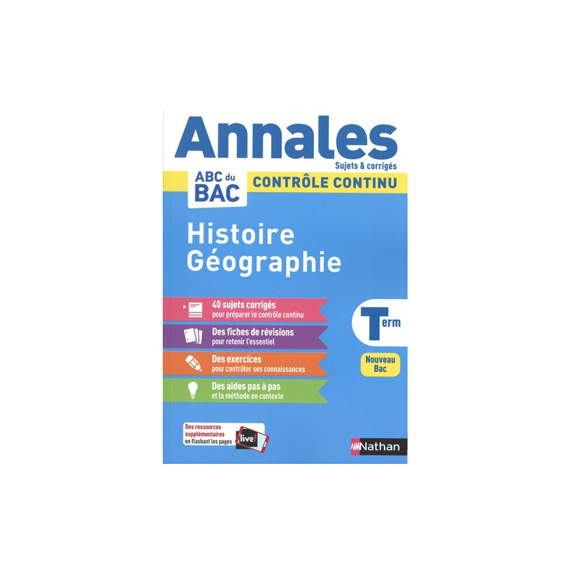 Histoire Géographie Tle