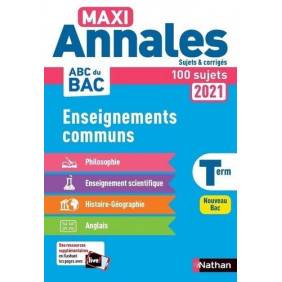 Enseignements communs Tle