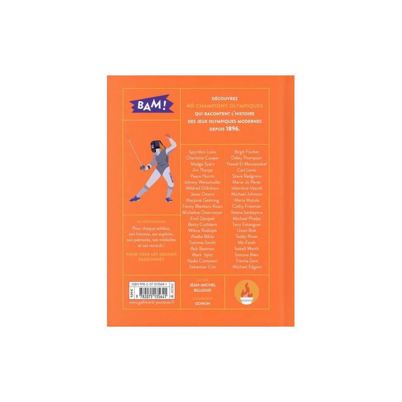 Sports - 40 champions olympiques