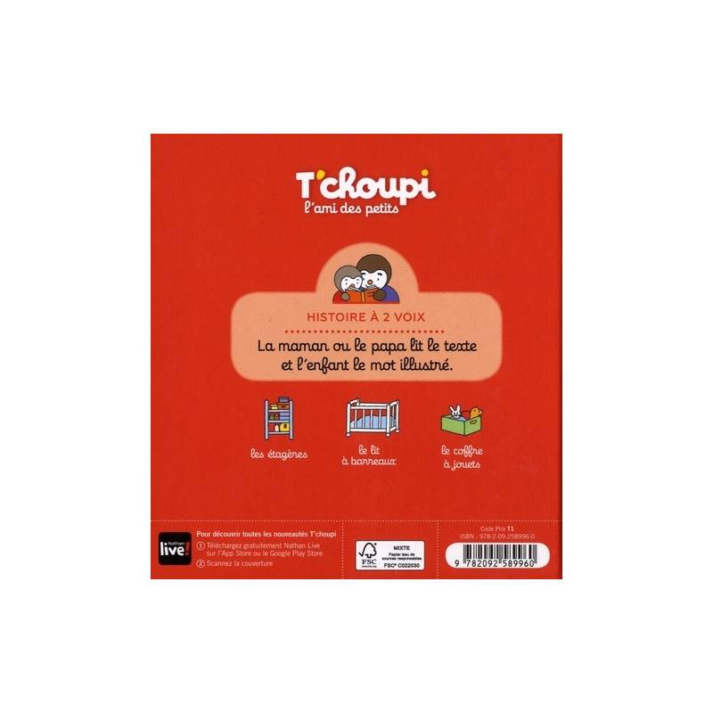 T'choupi dans sa maison