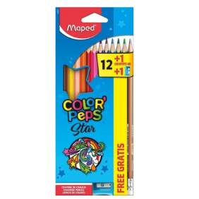 Crayon de couleur 12 Color Maped