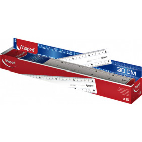 Règle Plate Classic 30cm Sachet