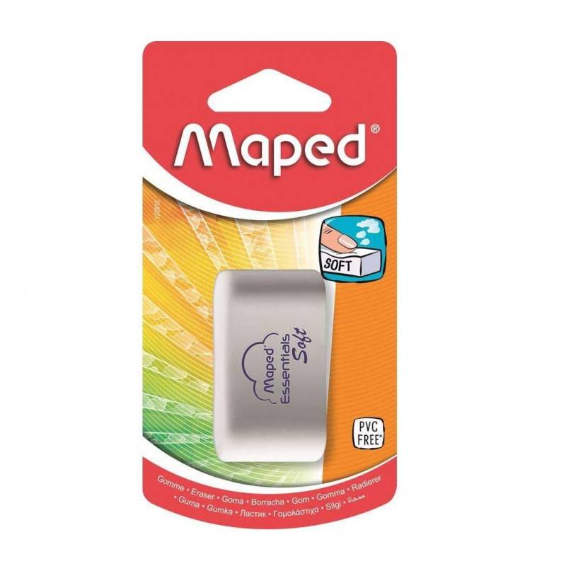 Maped Essentials Soft Design, sans PVC - Gomme