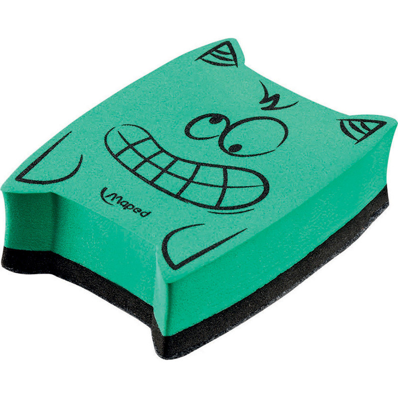 Maped Eponge pour tableau "Monstre", magnétique, couleurs
