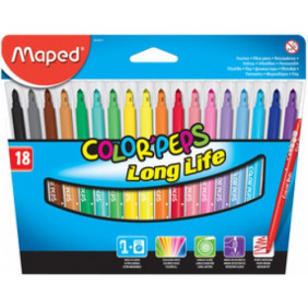 Maped Feutre COLOR'PEPS - étui 18