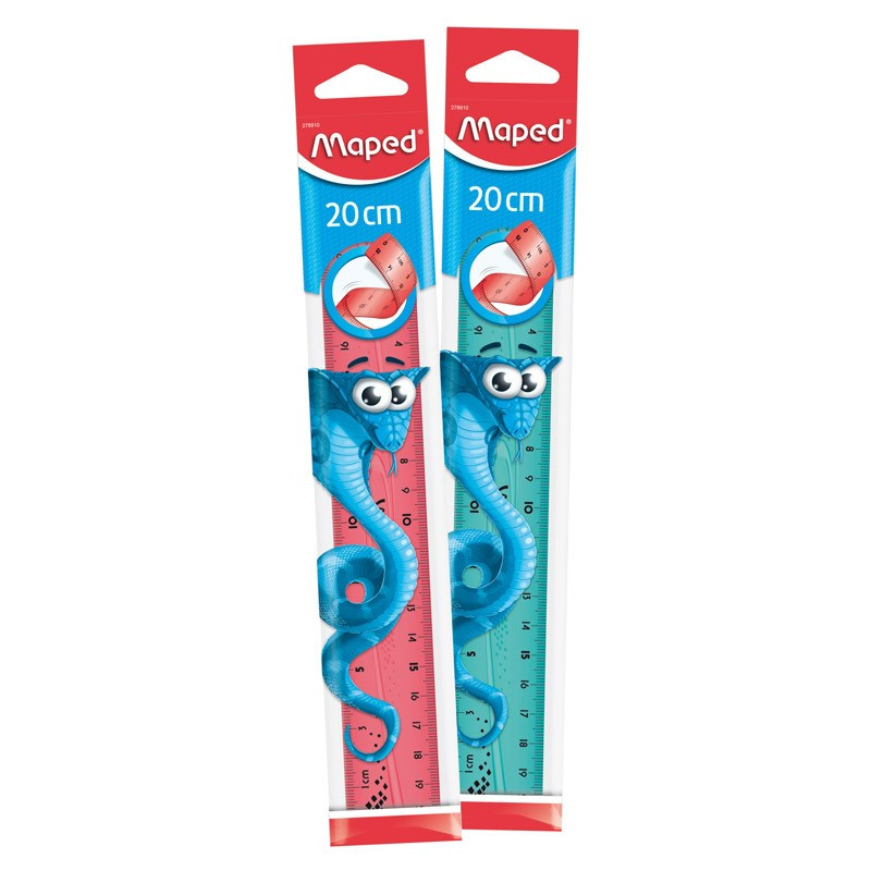 Règle 20cm Twist'n Pulse Flowpack