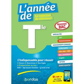 L'année de Tle spécialités SVT/Maths + enseignements communs