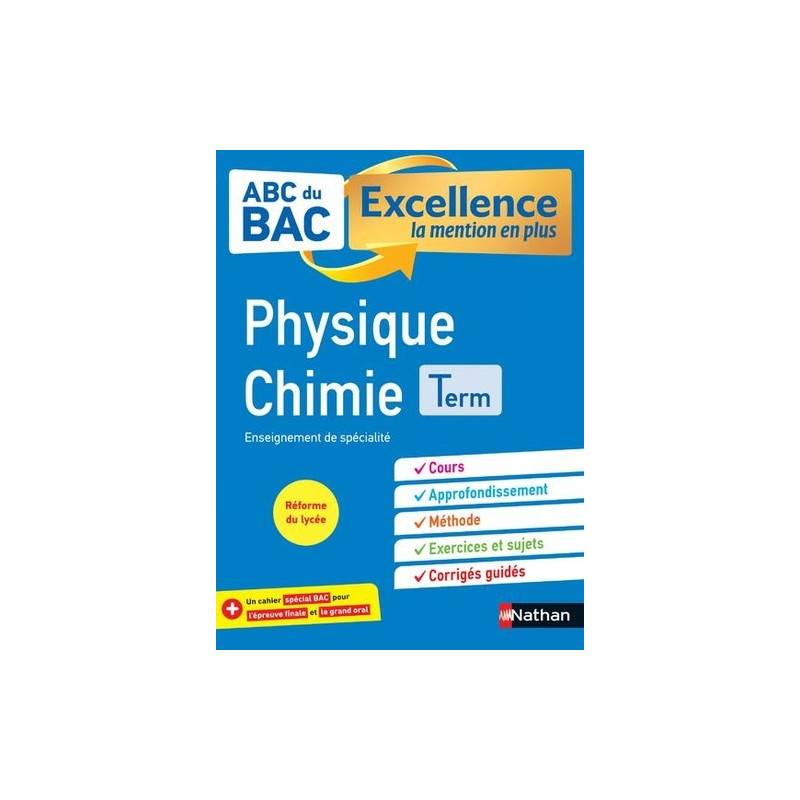 Physique chimie Tle