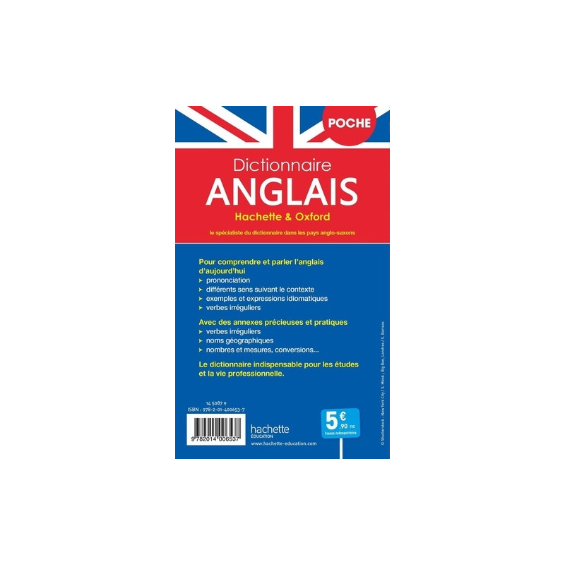 Dictionnaire anglais Hachette & Oxford - Français/anglais - anglais/français