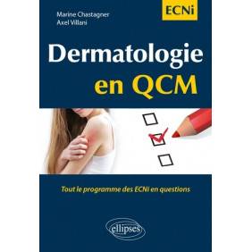 Dermatologie en QCM - Tout le programme des ECNi en questions