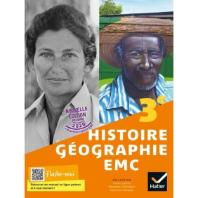 Histoire-Géographie-EMC 3e - Livre élève