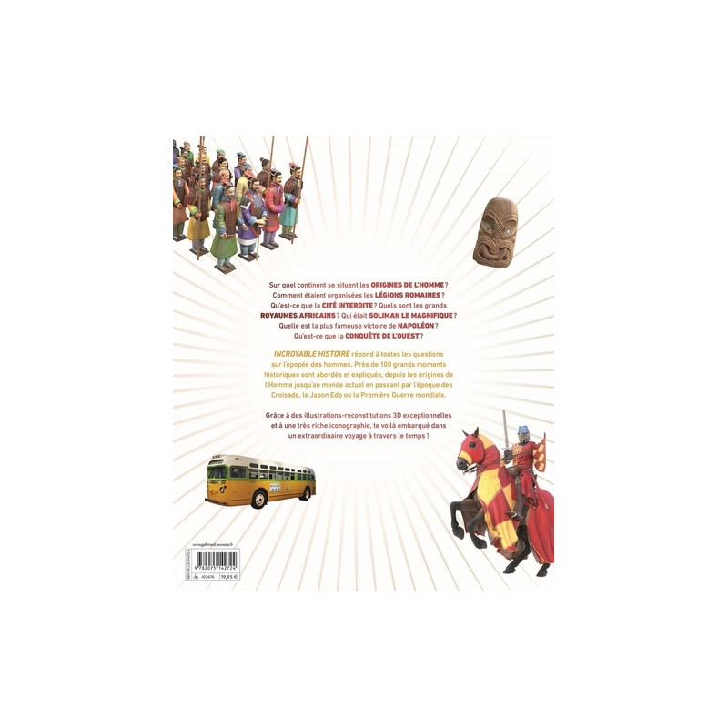 Incroyable Histoire - 100 moments-clés de l'histoire du monde