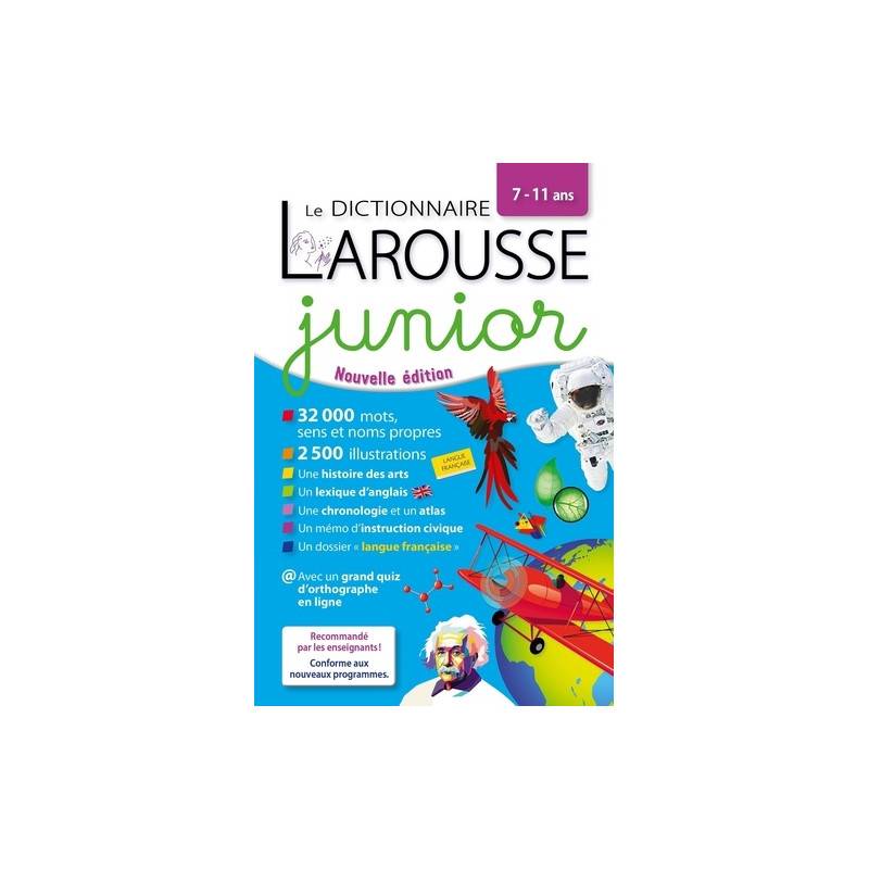 Larousse dictionnaire Junior 7/11 ans export