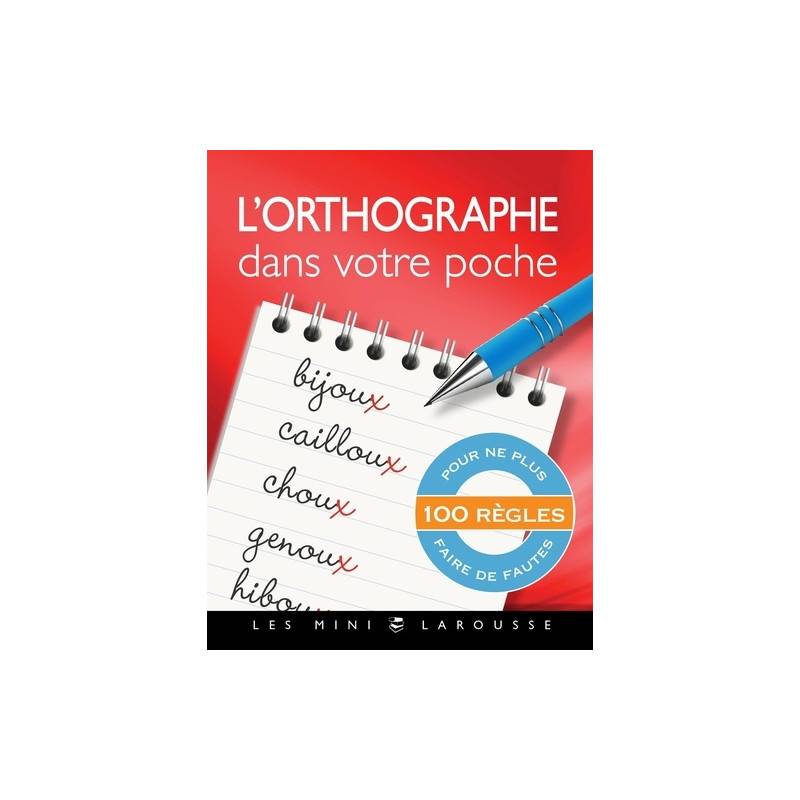 L'orthographe dans votre poche