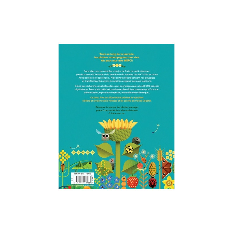Merci les plantes ! - Une célébration haute en couleur du monde