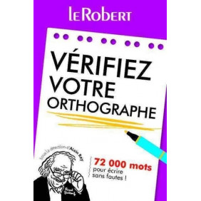 Vérifiez votre orthographe