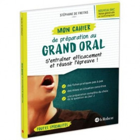 Mon cahier de préparation au grand oral