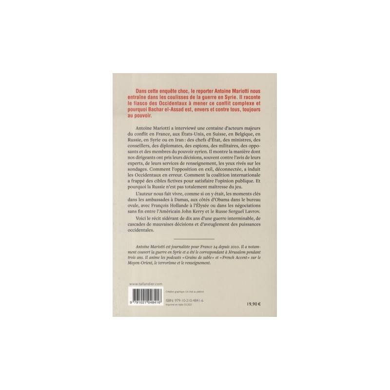 La honte de l'occident - Les coulisses du fiasco syrien